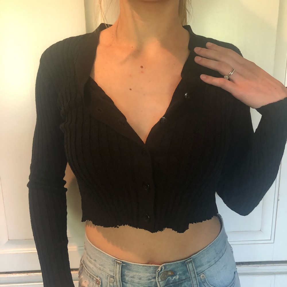 Vintage Express cropped shirt